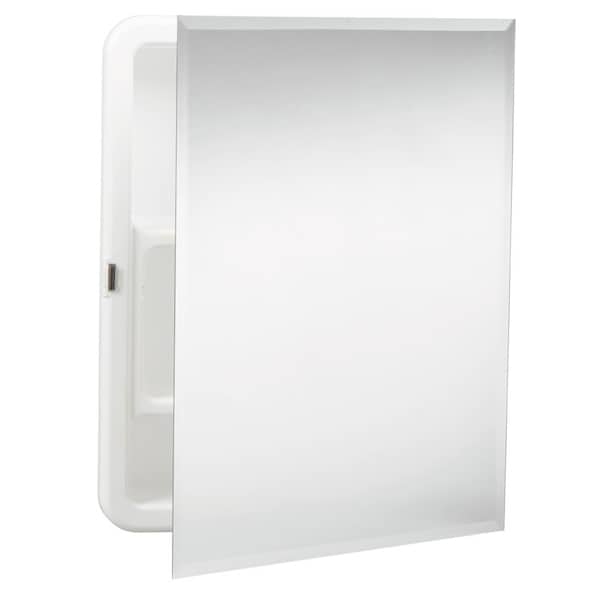 Zenith Metal Zenna Home 20 in. H X 16 in. W X 3.75 in. D Rectangle Medicine Cabinet MP109 - main